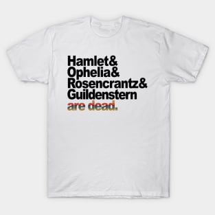 Rosencrantz and Guildenstern - Shakespeare / Stoppard T-Shirt